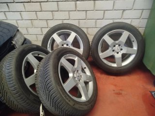Llantas Mercedes amg 19 con Neumáticos Hankook
