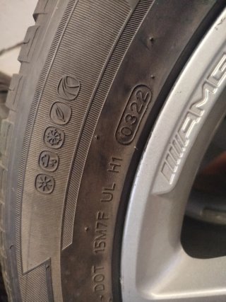 Llantas Mercedes amg 19 con Neumáticos Hankook