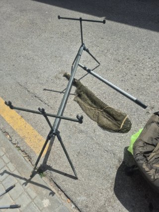 Set de 4 alarmas de pesca con receptor