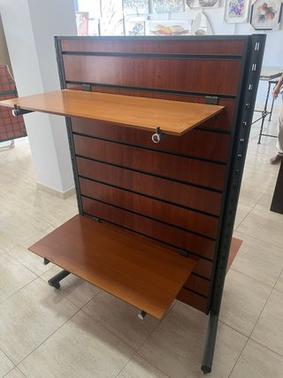 Expositor Metálico y Madera