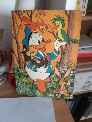 Cuadro Donald Disney Vintage