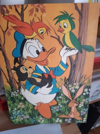 Cuadro Donald Disney Vintage