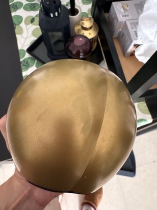 Manzana Decorativa Dorada Ikea