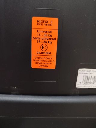 Silla coche Britax Römer Kidfix 3