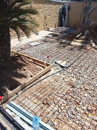 Preparación de fundición de solera