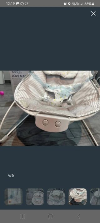 Hamaca para bebé con vibración