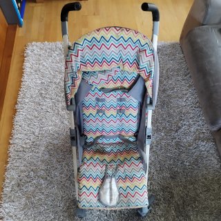 Carrito de bebé plegable