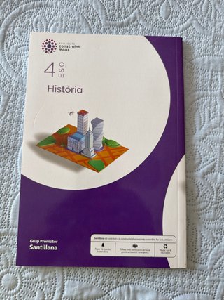 Història, 4 ESO, Projecte Construint mons