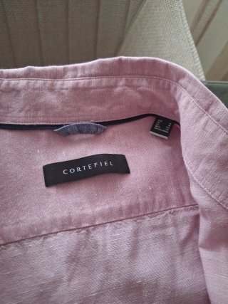 Camisa de hombre rosa