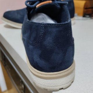 Zapatos niño comunión azul
