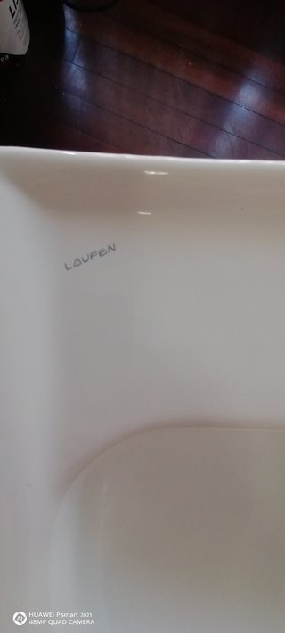 Lavabo con pedestal. Nuevo. Alt 87,Lar 60,Anch 48