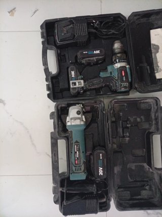Taladro y radial eléctrico 20V