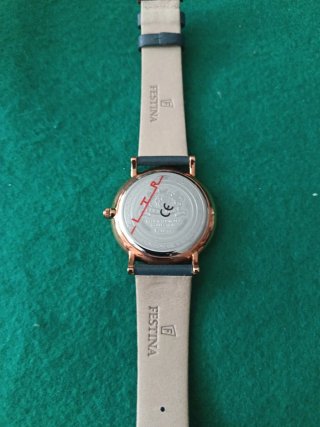 Reloj Festina Esfera Gris Correa Azul