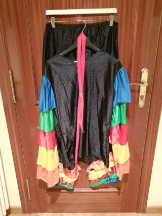 Disfraz Bailarín Salsa Colores