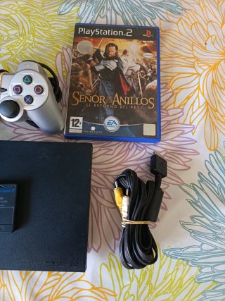 Consola PlayStation 2 + 2 Juegos