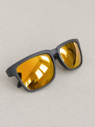 Preciosas Gafas de sol spy+ Negro/GOLD espejo