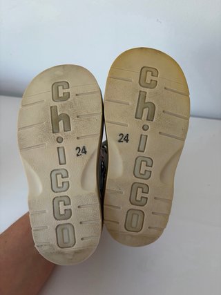 Zapatos niña Chicco blancos talla 24