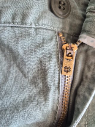 Gonna mini Lucky Brand verde taglia M