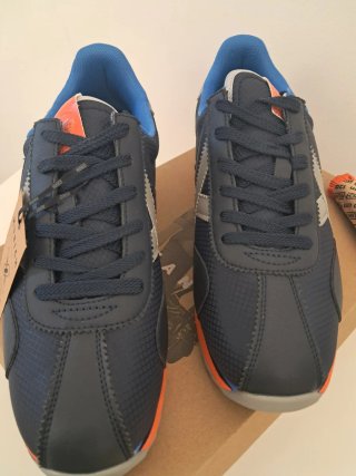 Zapatillas Munich Azul y Naranja Talla 44