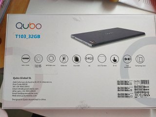 Tablet Qubo T103 32GB 4G Negra