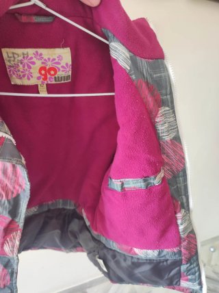 Chaqueta de esquí infantil con estampado