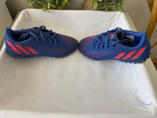 Zapatillas Fútbol Adidas Niño Azul/Rojo