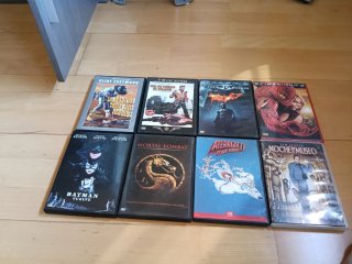 Pack 8 Películas DVD Acción/Aventura/Western