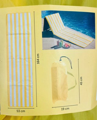 Esterilla de Playa con bolsa de transporte - Nueva