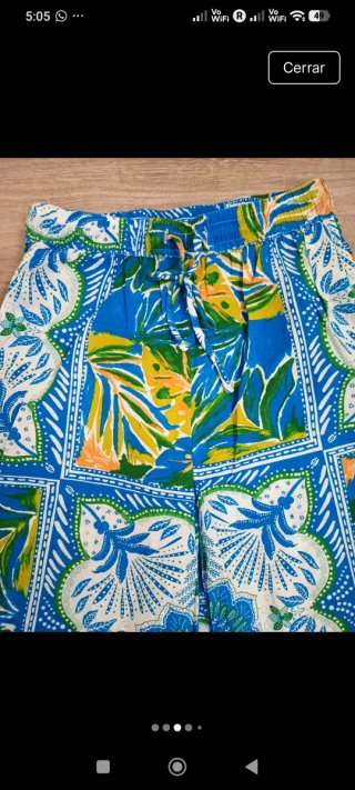 Conjunto playero bikini y pantalón