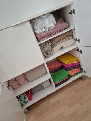 Cómoda /Blanca Brillante