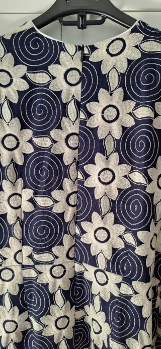 Vestido Panambi Bordado Floral Talla 42