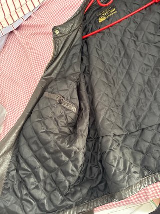 Chaqueta de cuero Northeaster Flying Togs XXL.