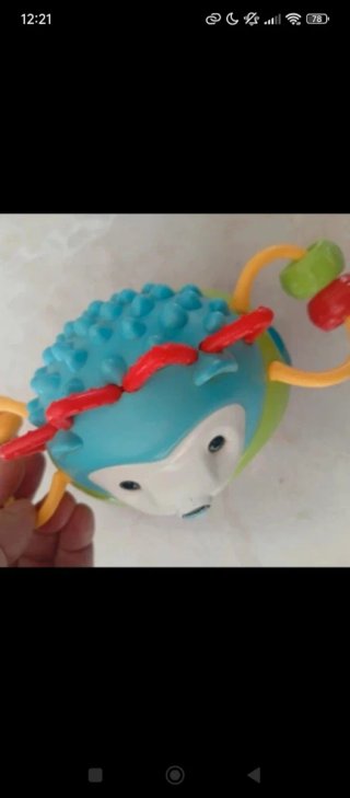 Lote Juguetes Bebé Peluche Sonajero Espejo