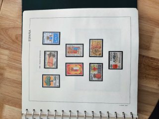 Colección Sellos España 1981-1990 completa