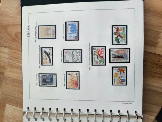 Colección Sellos España 1981-1990 completa