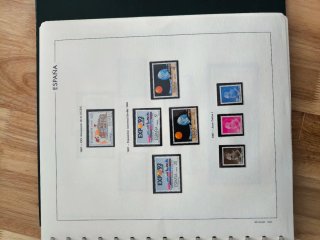 Colección Sellos España 1981-1990 completa
