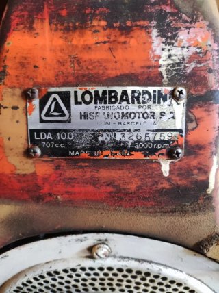 Motocultor PASCUALI Motor lombardini de 18cv