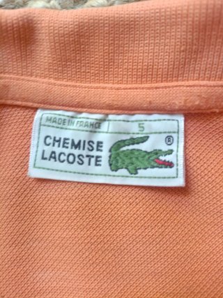 Polo Lacoste Naranja