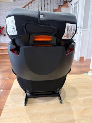 Silla coche Cybex gris y negra grupo 2-3