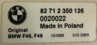 Baca BMW X1 (F48) Original + Soportes