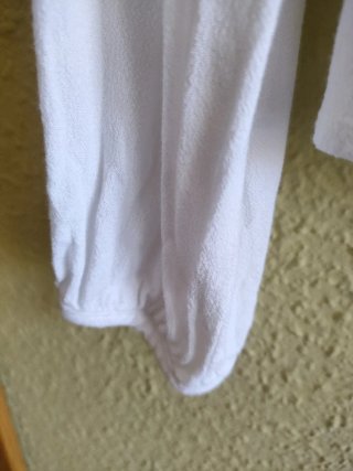 Camisa Stradivarius Blanca Talla S