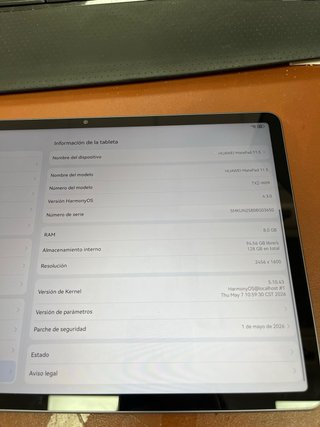 HUAWEI MatePad 11.5 2025 Tablet, Schermo #G03650