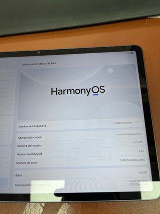 HUAWEI MatePad 11.5 2025 Tablet, Schermo #G03650