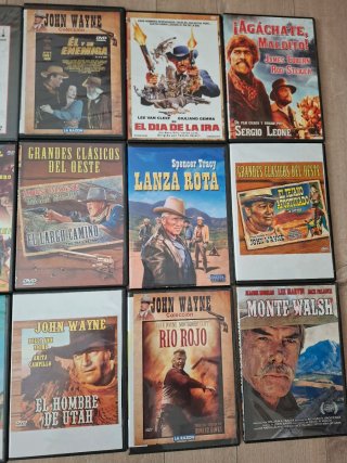 18 Películas DVD de Western (Español)