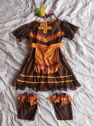 Disfraz India Talla 4-6 años