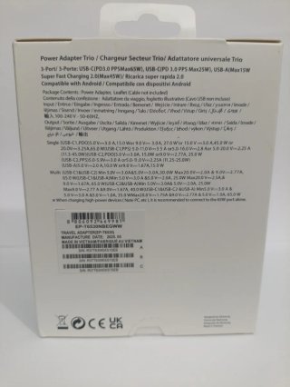 Cargador iPhone 40W Adpatador