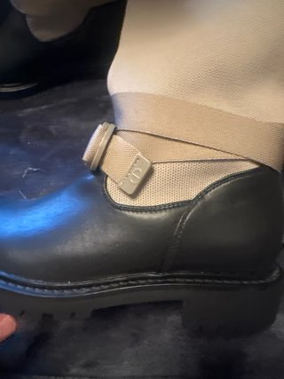 Botas Dior Beige y Negras