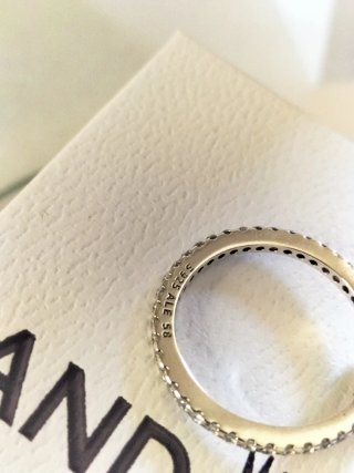 Anillo Pandora Esmeralda