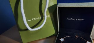 Pulsera Van Cleef & Arpels Oro Blanco