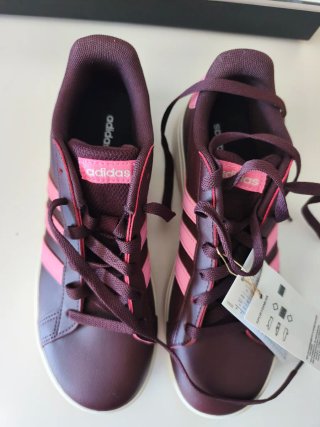 Zapatillas Adidas Morado/Rosa Talla 37.5